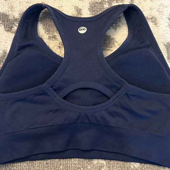 Dip Navy Blue Sports Bra with Removeable Pads Small - Picture 3 of 3